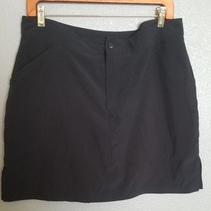 Black Golf Skort
